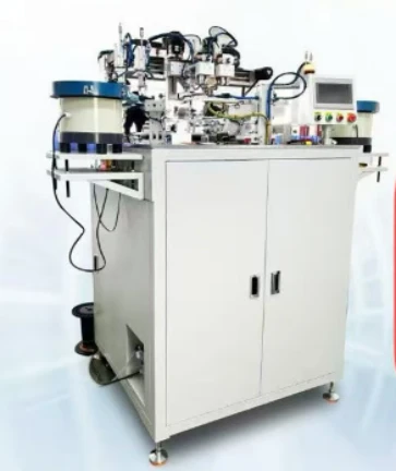 Dual Station Sjálfvirk Standard Common Mode Toroidal Winding Machine
